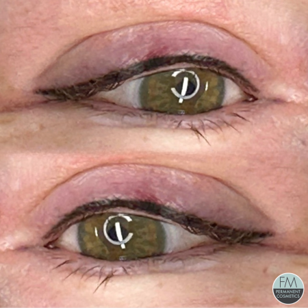 winged eyeliner
