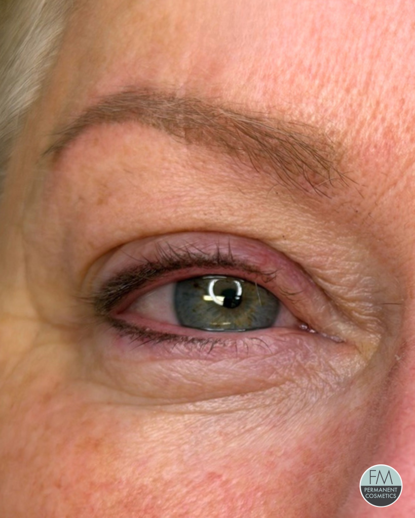 ombre brows & eyeliner