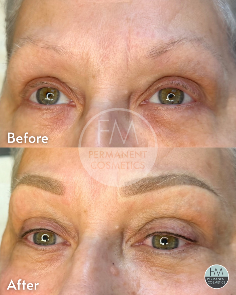 ombre brows
