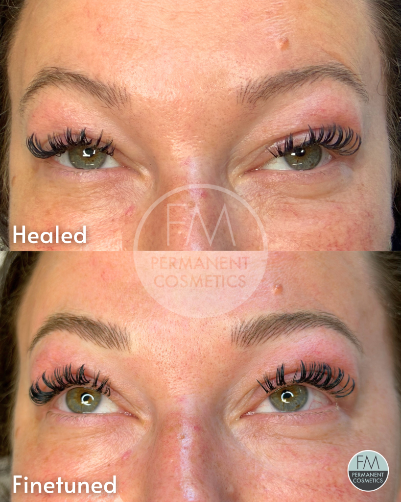 hairstroke brows